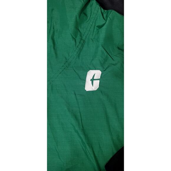 UNC Charlotte 49ers Nike Jacket Green/Black 1/4 Zip Pullover Hoodie Men’s XL - Picture 2 of 16